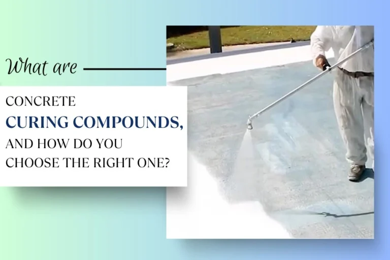 What are Concrete Curing Compounds, and How Do You Choose the Right One?