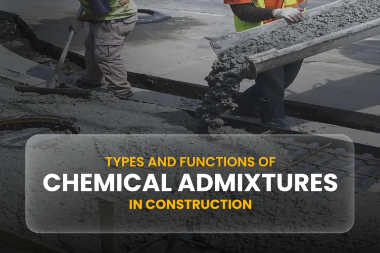 chemical admixtures