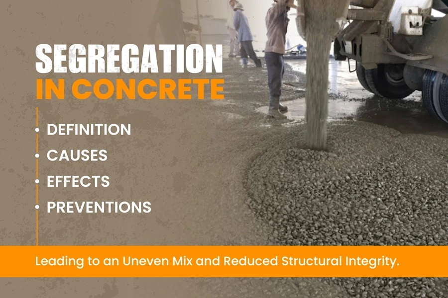 Segregation in concrete