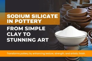 Sodium Silicate in Pottery