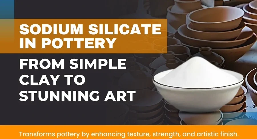 Sodium Silicate in Pottery