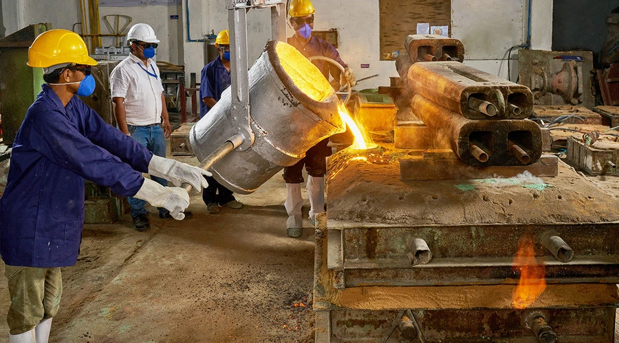 Steel Casting Process