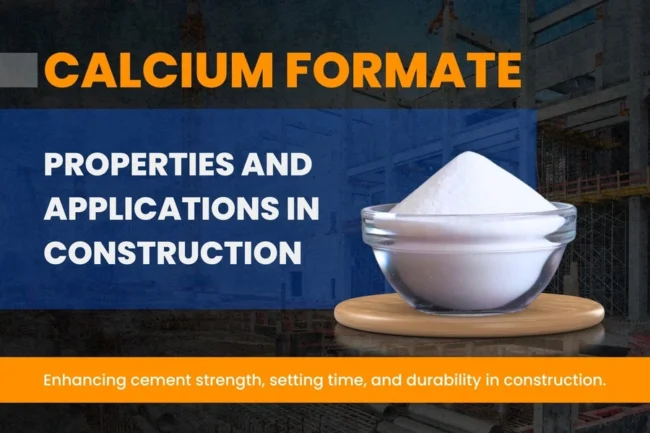 calcium formate applications