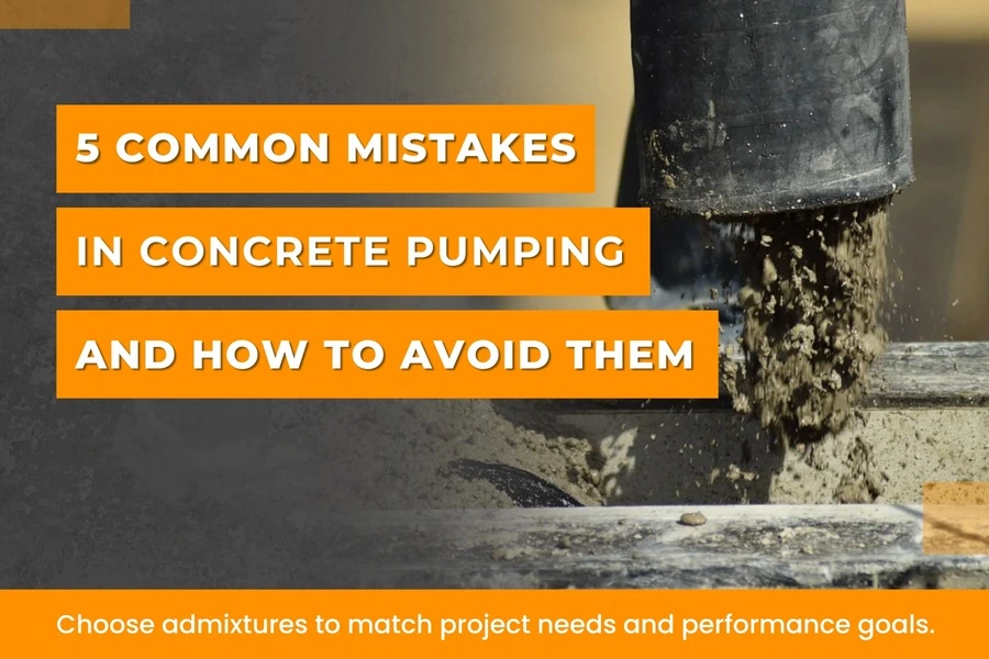 Common Mistakes in Concrete Pumping