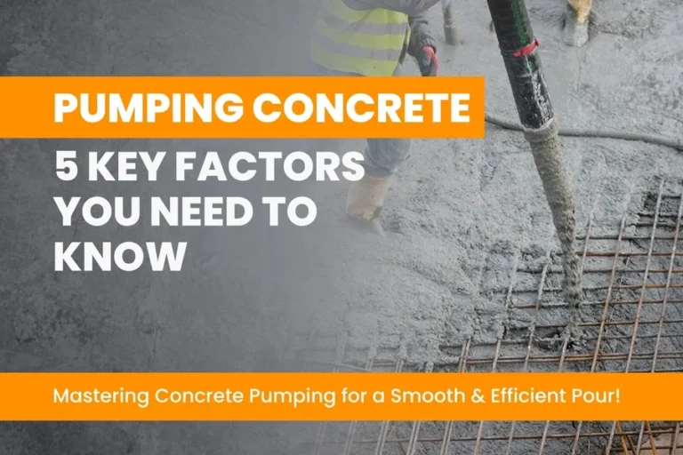 Pumping Concrete