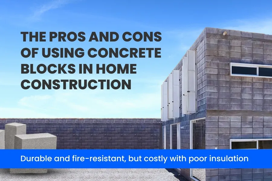 Pros and Cons of Using Concrete Blocks
