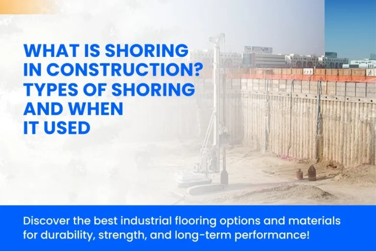 Shoring in Construction