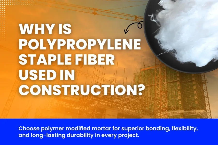 Polypropylene Staple Fiber Used in Construction