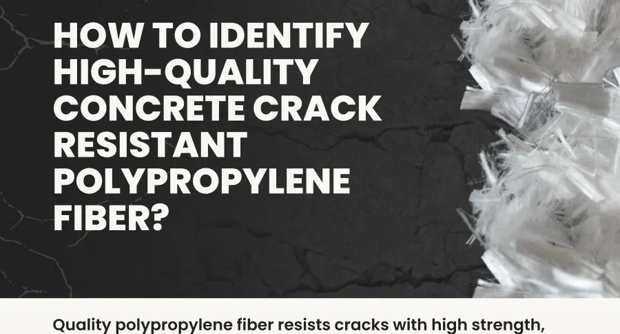 concrete crack resistant polypropylene fiber
