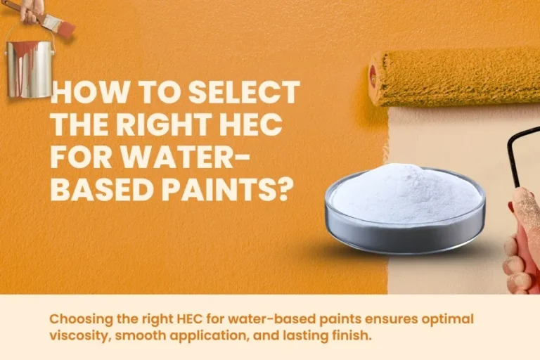 How to Select the Right HEC for Water-Based Paints?