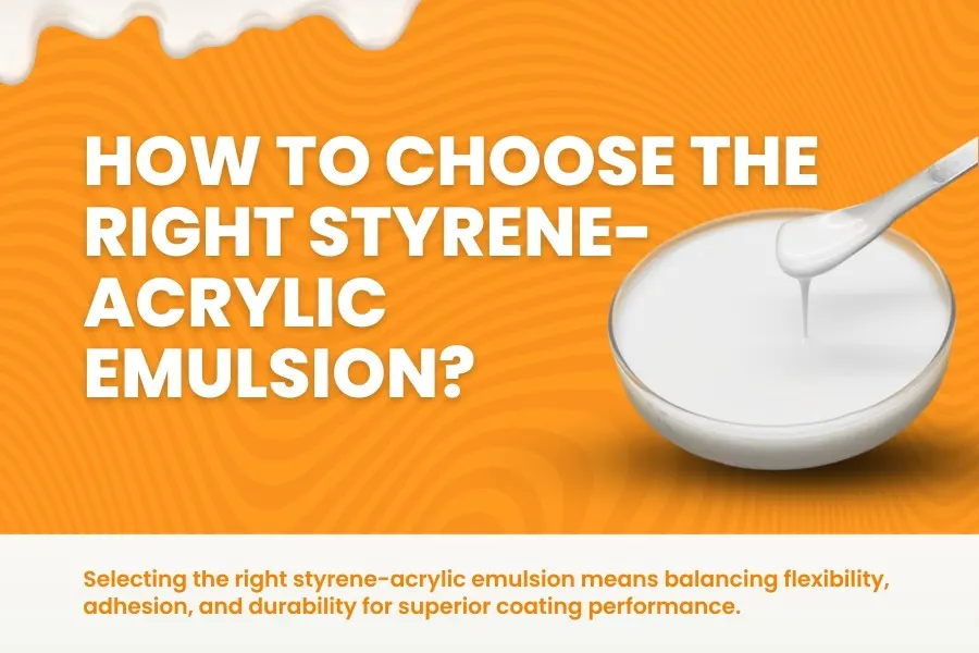 Right Styrene Acrylic Emulsion