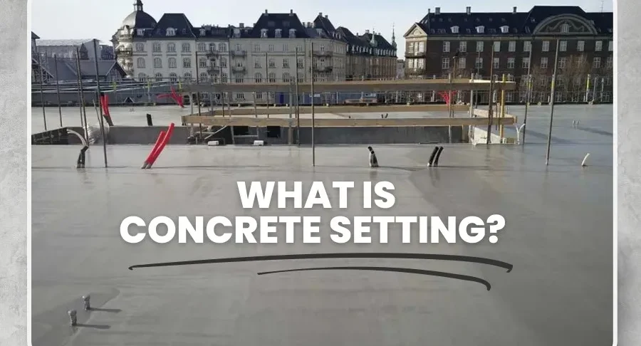 concrete setting