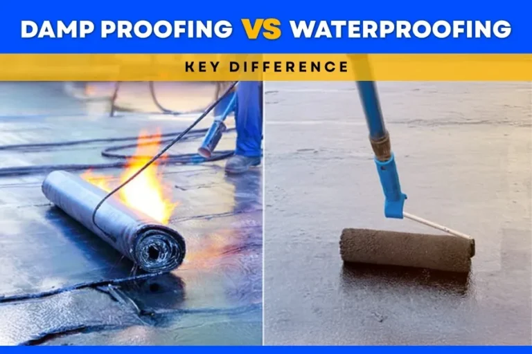 Damp Proofing Vs. Waterproofing