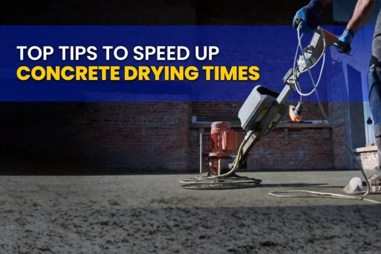 Speed Up Concrete Drying Times