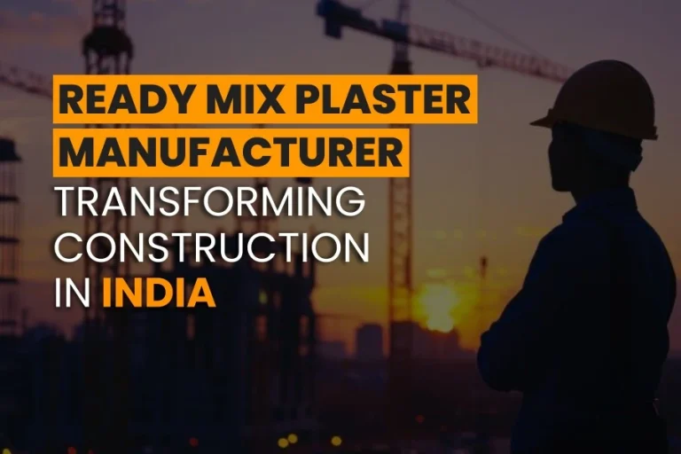Ready Mix Plaster Manufacturer