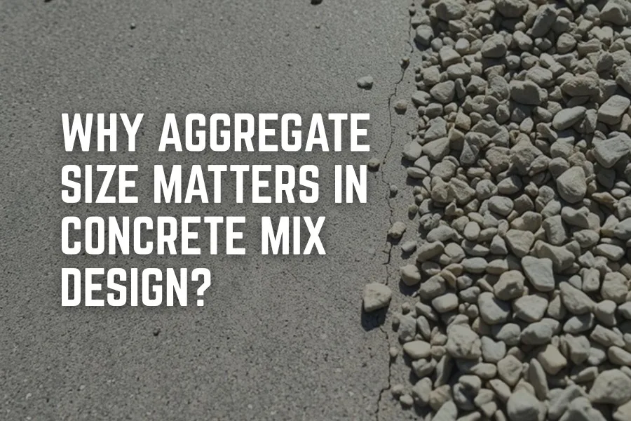 Aggregate Size Matters in Concrete Mix Design