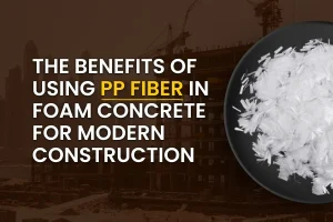 PP Fiber in Foam Concrete