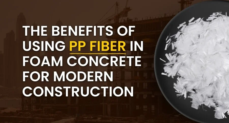 PP Fiber in Foam Concrete