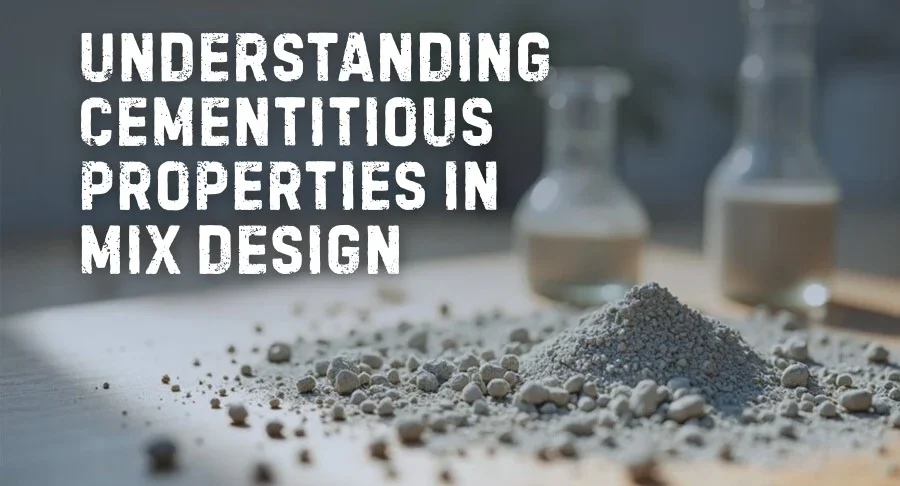 Cementitious Properties in Mix Design