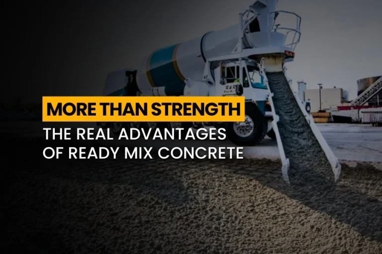 Advantages of Ready Mix Concrete