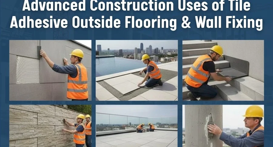 Advanced Construction Uses of Tile Adhesive