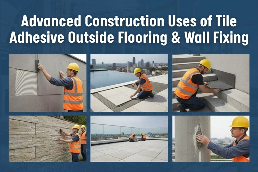 Advanced Construction Uses of Tile Adhesive