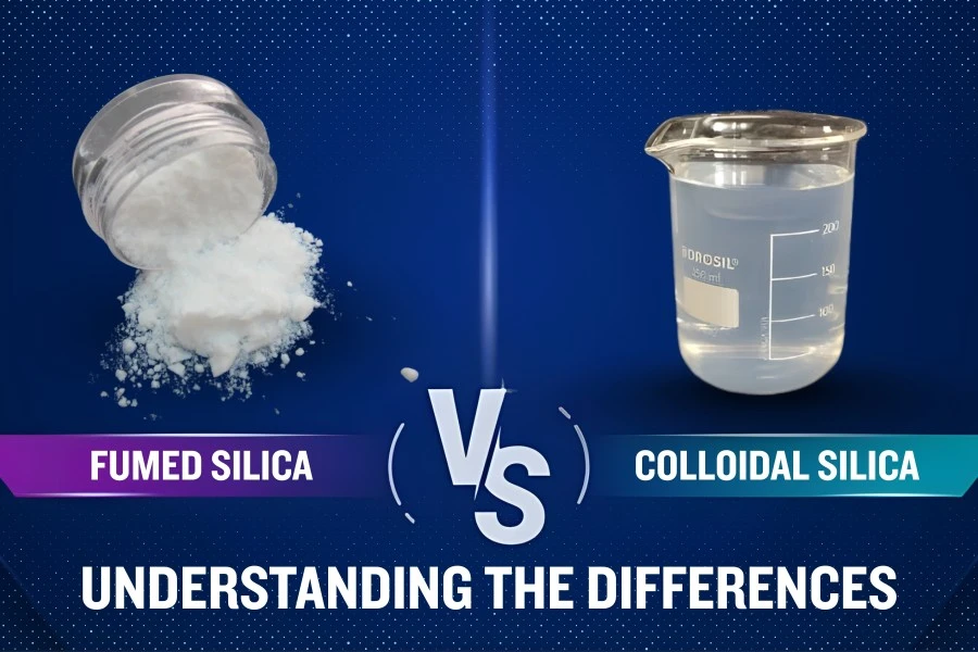 Fume Silica vs colloidal silica