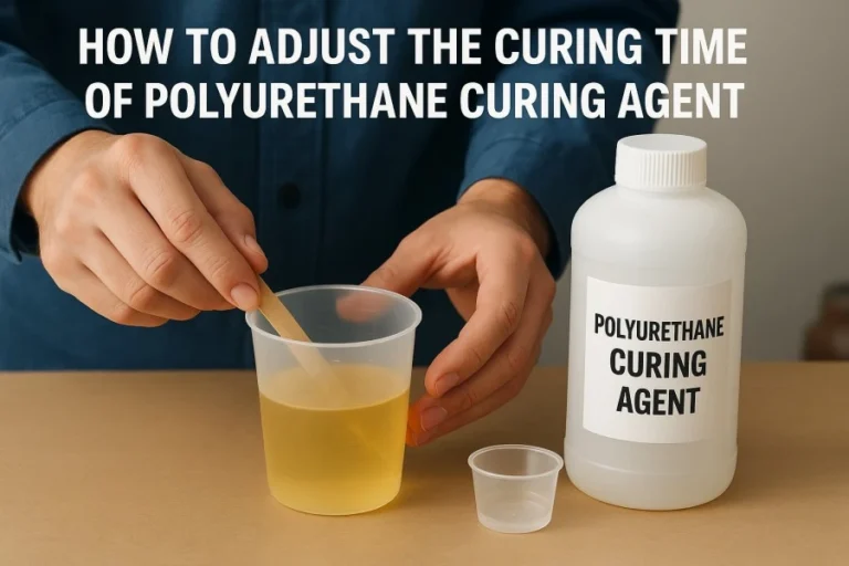 curing time of polyurethane curing agent
