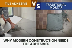 Tile Adhesive vs Traditional Mortar