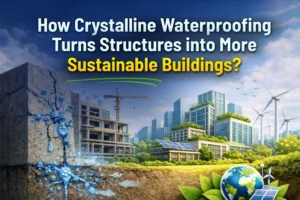 How Crystalline Waterproofing Turns Structures into More Sustainable Buildings