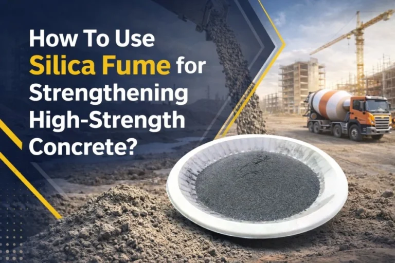 Silica Fume for Strengthening High-Strength Concrete