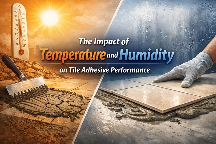 Impact of Temperature and Humidity on Tile Adhesive Performance