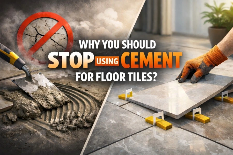 Why You Should Stop Using Cement for Floor Tiles