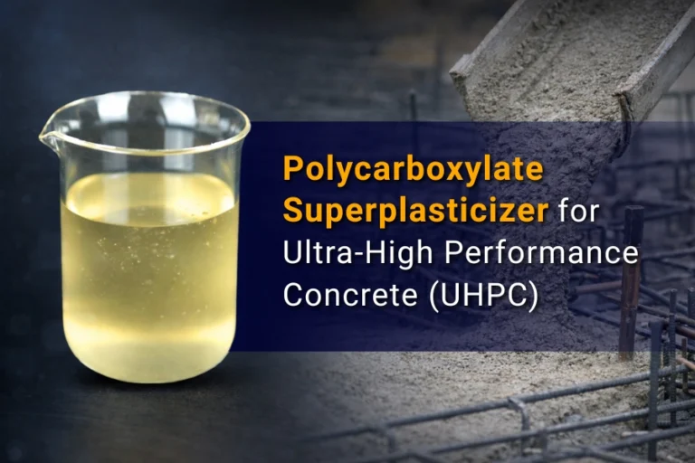Polycarboxylate Superplasticizer for Ultra-High Performance Concrete (UHPC)