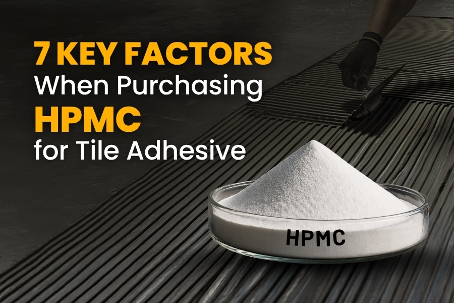 Purchasing HPMC for Tile Adhesive