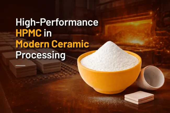 HPMC in Modern Ceramic Processing