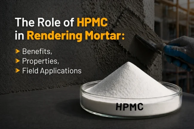 HPMC in Rendering Mortar
