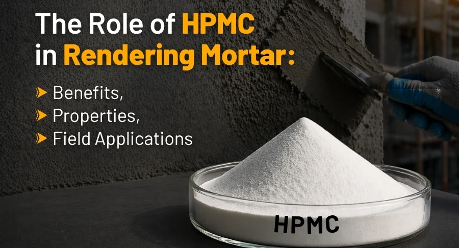 HPMC in Rendering Mortar