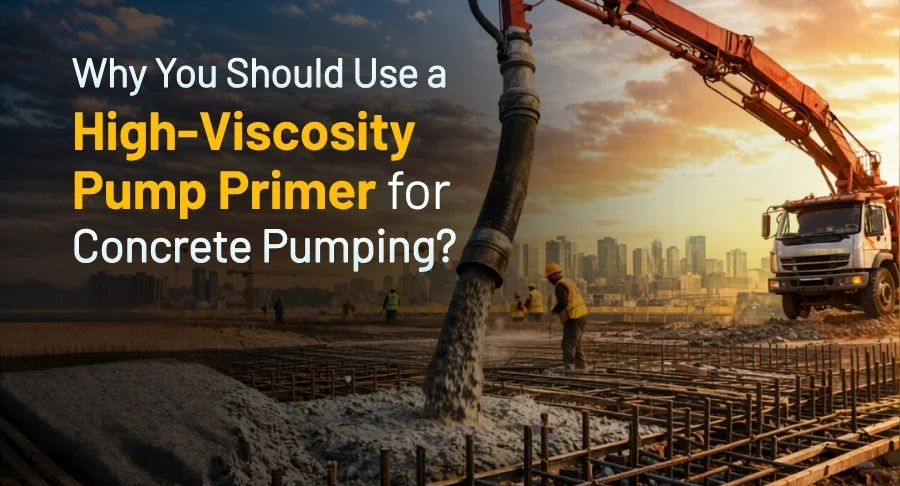 High-Viscosity Pump Primer for Concrete Pumping