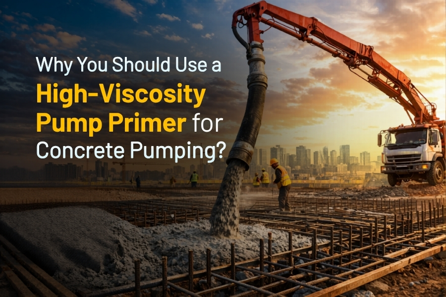 High-Viscosity Pump Primer for Concrete Pumping