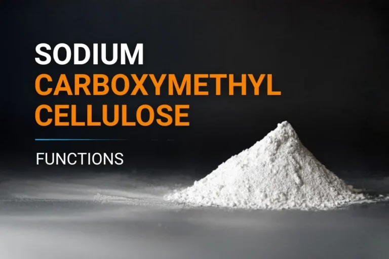Sodium Carboxymethyl Cellulose Functions