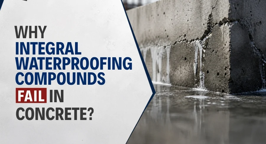 Why Integral Waterproofing Compounds Fail