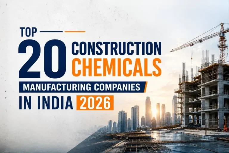 construction chemicals Manufacturing companies