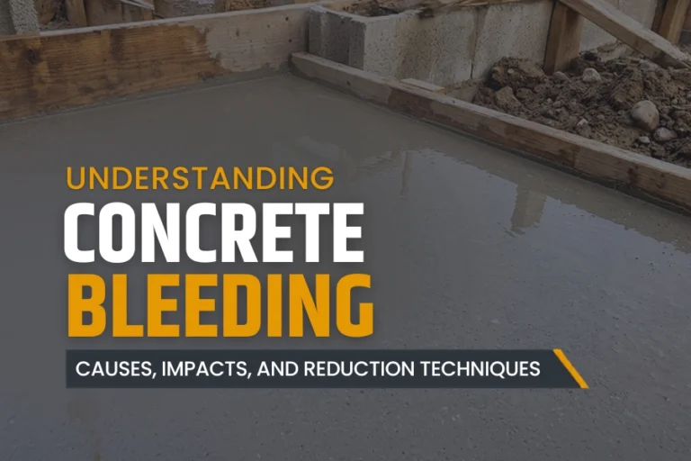 Concrete Bleeding