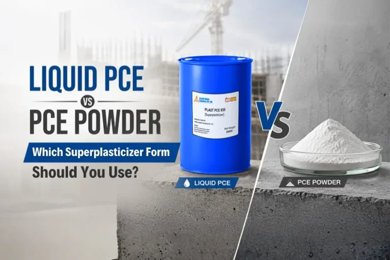 Liquid PCE vs PCE Powder