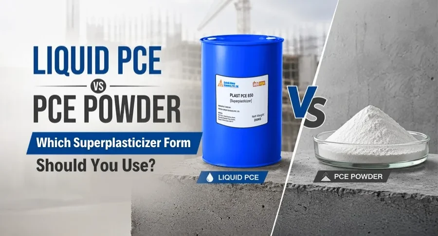 Liquid PCE vs PCE Powder