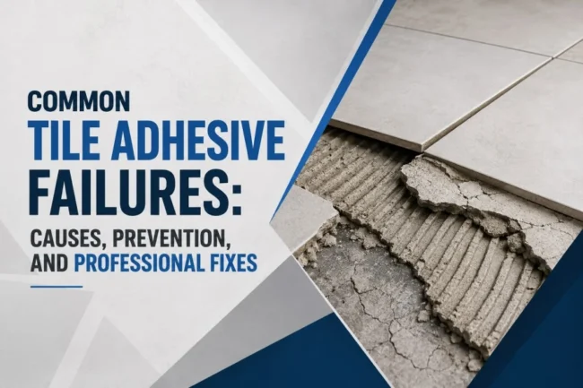 Common Tile Adhesive Failures