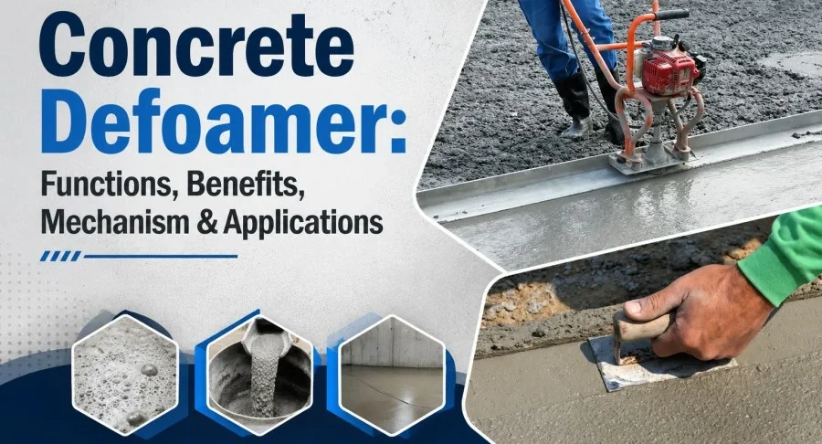 Concrete Defoamer Functions