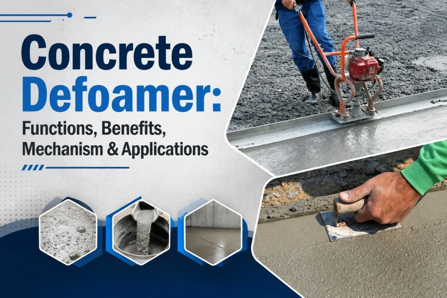 Concrete Defoamer Functions