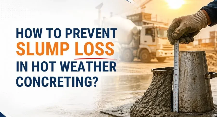 Prevent Slump Loss in Hot Weather Concreting